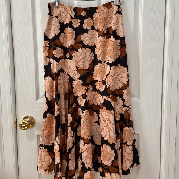 Who What Wear Floral Knee-length Skirt - Picture 4 of 4